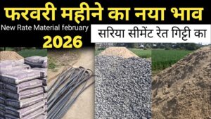 सरिया-सीमेंट के दाम अचानक बदले